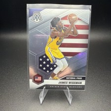 2020-21 Mosaic Basketball National Pride James Wiseman #260