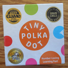 NEW Award-Winning "Tiny Polka Dot" Math Literacy Number-Fun Game for Ages 3-8 