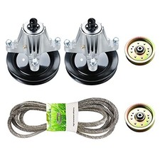 46" Mower Deck Rebuild Kit: Spindles, Idlers, Belt for Cub Cadet