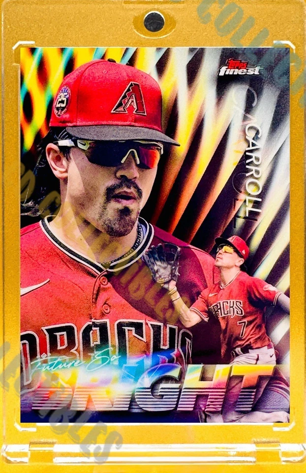 Corbin Carroll RARE TOPPS FINEST INVESTMENT CARD DIAMONDBACKS ROY MINT - Image 4 of 4