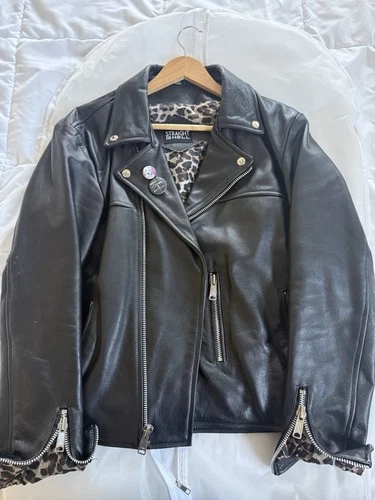 Straight to Hell Commando Leather Jacket Lightweight, Size 40 - product listing photo
