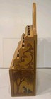 Vintage Wooden Counter top wall Knife Holder block Signed "E. Dean" Amish Easter — photo 5