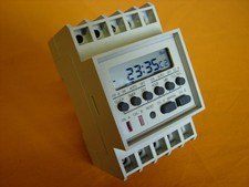 Twin Channel Output DIN Rail Programmable Timer Switch (TM-812)