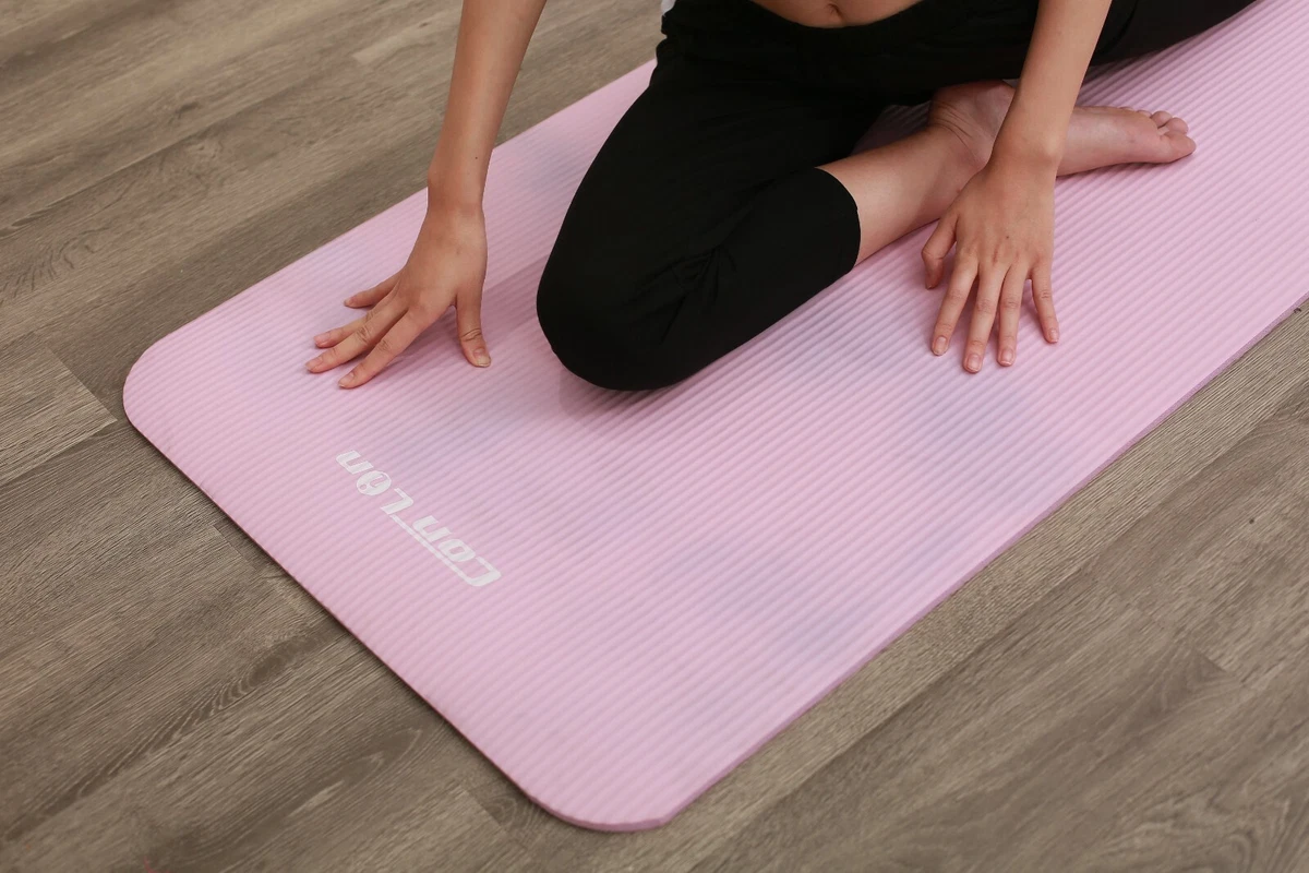 Genlexon Extra Thick Non Slip Yoga Mat 0.6 inch 15 mm Exercise
