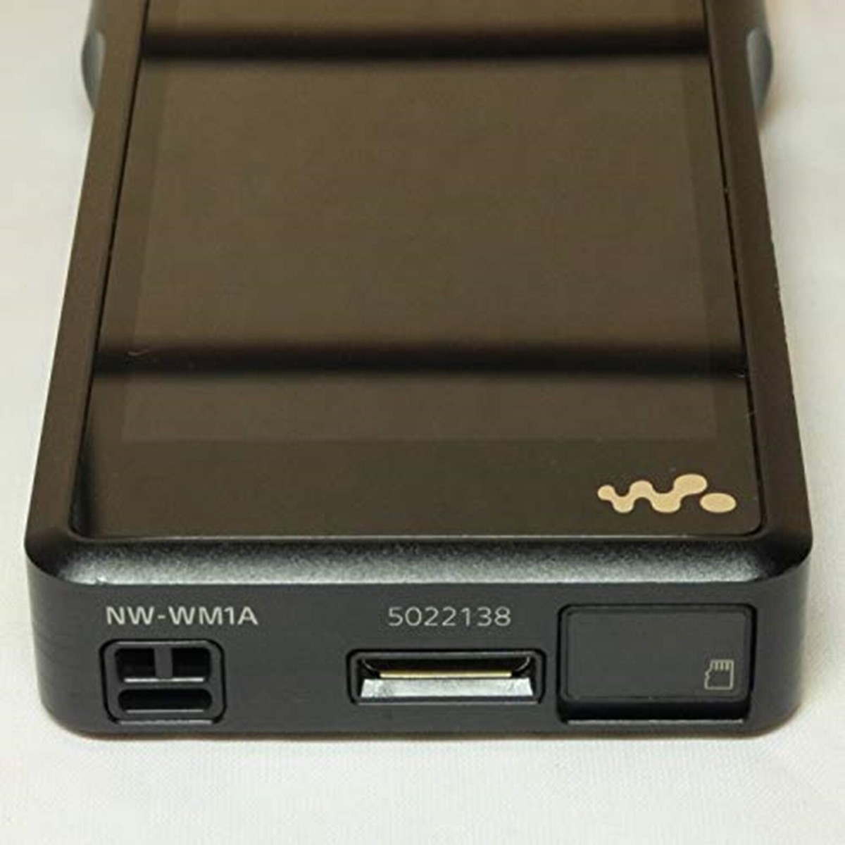 ポータブルプレーヤー SONY WALKMAN NW-WM1A SONY NW-WM1A Black WM1 Series Walkman Digital Audio Player