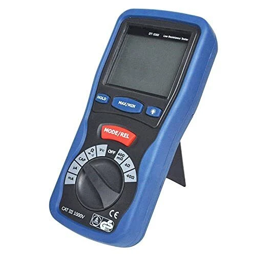 Profi CEM DT-5302 hochgenaues Kelvin 4-Drähte Milliohm Meter 4000 Stück - Bild 6 von 6