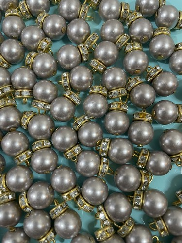 Pearl Beads latkan For designer Suits And Scarfs.(20 beads pp) Beads Buttons - Picture 5 of 6