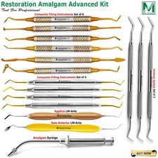 Dental Restorative Composite Plastic filling instruments / Amalgam Instruments