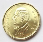 2023 KING CHARLES III UNC CANADA 1 DOLLAR LOONIE - combined shipping
