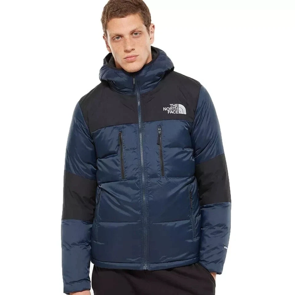 The North Face Himalayan Padded Jacket Mens Light Synthetic Insulated Navy - Image 4 of 4