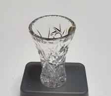 Lenox 4" Crystal Bud Vase Made in Czech Republic