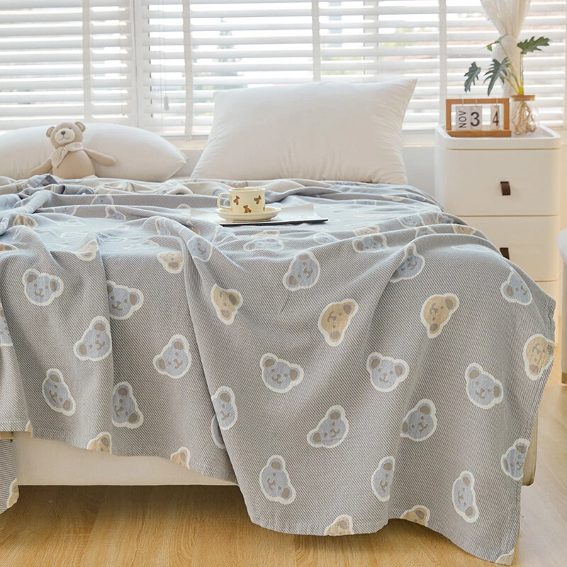 Blanket For Summer Thin Air Conditioning Blankets Soft Double Faces Anti Static - Image 2 of 4