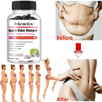 Apple Cider Vinegar 1500mg ACV Complex, Highly Effective Formula - Weight Loss