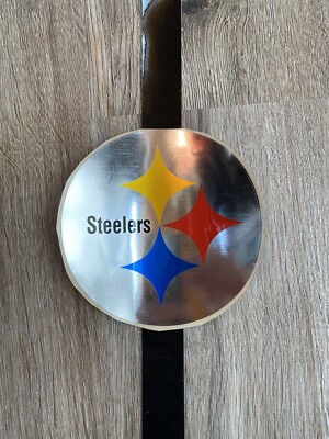 PITTSBURGH STEELERS Full Size FOOTBALL Helmet CHROME Decals 3M 20mm HIGH QUAL