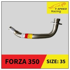 T-Speed Racing Exhaust Pipe Stainless Steel Fits For Honda Forza 350 2024-2025