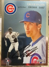 2023 Topps Chrome Platinum Anniversary Caleb Kilian RC #25 Chicago Cubs