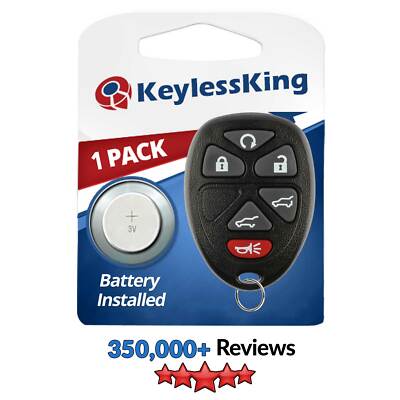 New Replacement Keyless Entry Remote Start Key Fob Clicker Control for 15913427
