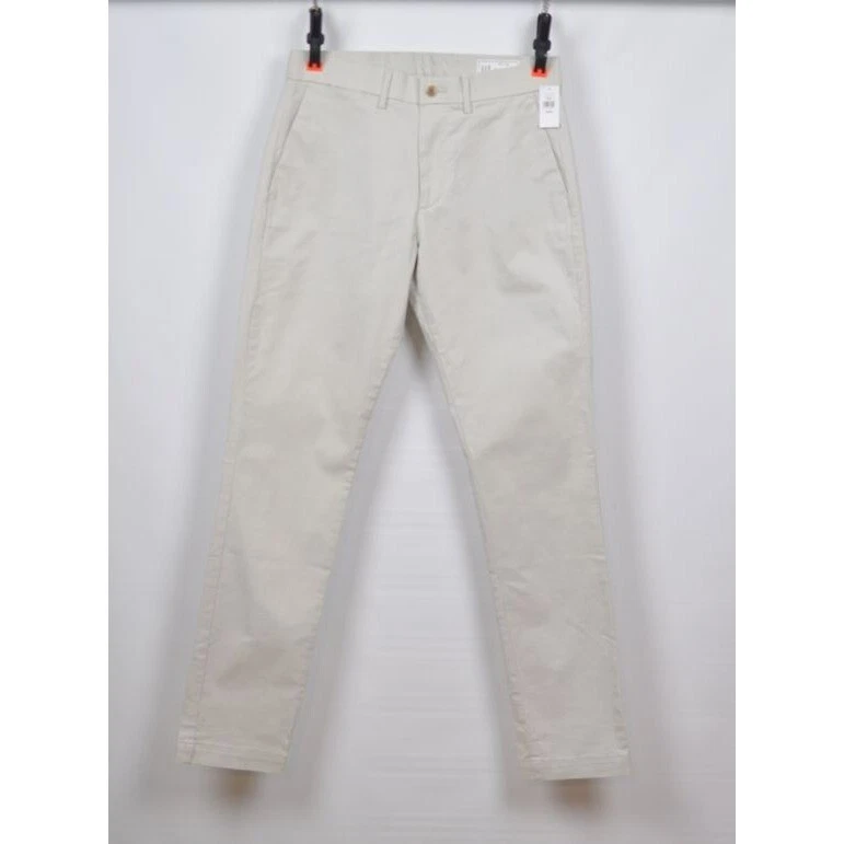 Gap Athletic Taper Khaki Beige Pants Men's Size 29 x 32 - New With Tags