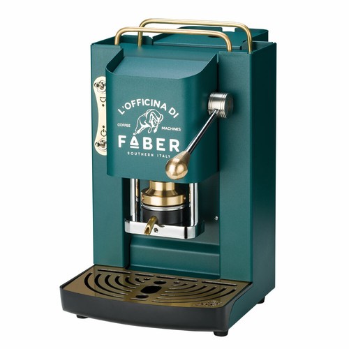 MACCHINA CAFFE A CIALDE FABER DELUXE British Green + 50 CIALDE CARPE DIEM |  eBay