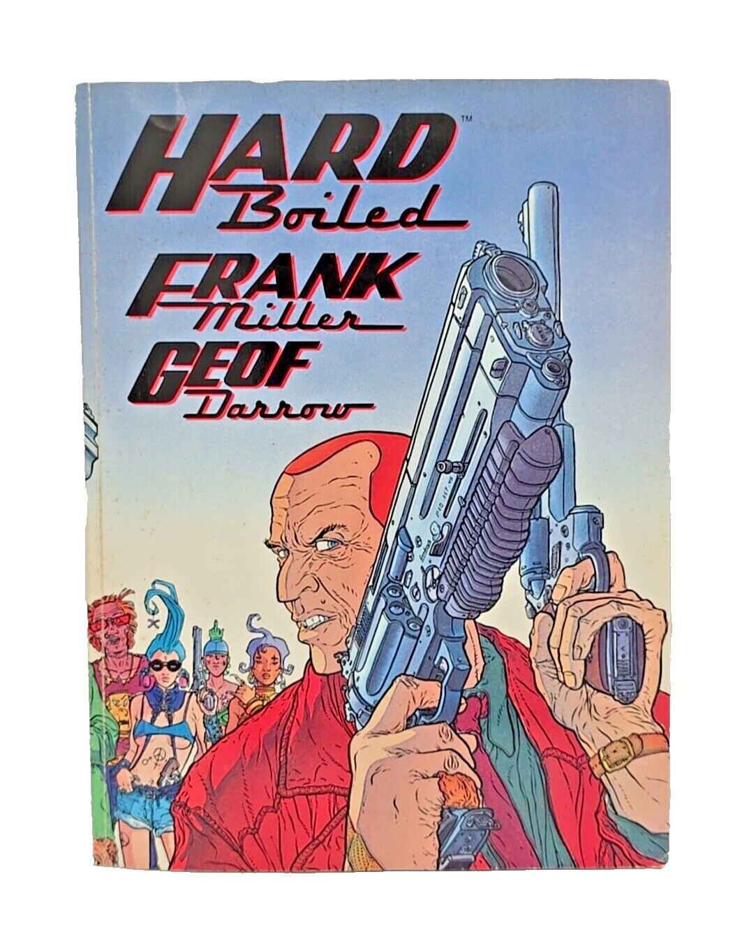 HARD BOILED 1993年 アメコミリーフ 大判フランク・ミラー HARD BOILED 1993年 アメコミリーフ 大判フランク・ミラー