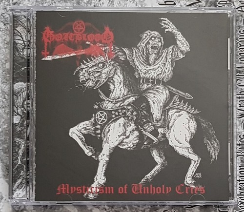 GOATBLOOD Mysticism of Unholy Cries CD NEW Black Death Metal Archgoat Revenge