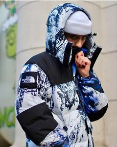 supreme north face mountain puffer