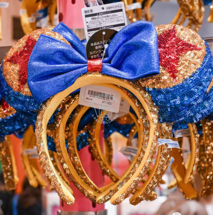 Authentic Tokyo Disney Toy Story Bow Sequin Minnie Ears  display picture 2