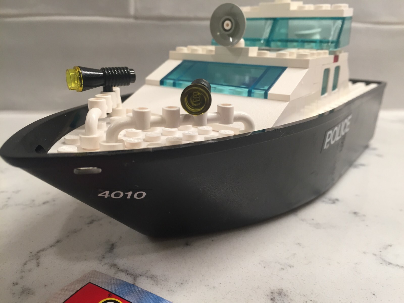 lego police boat 4010