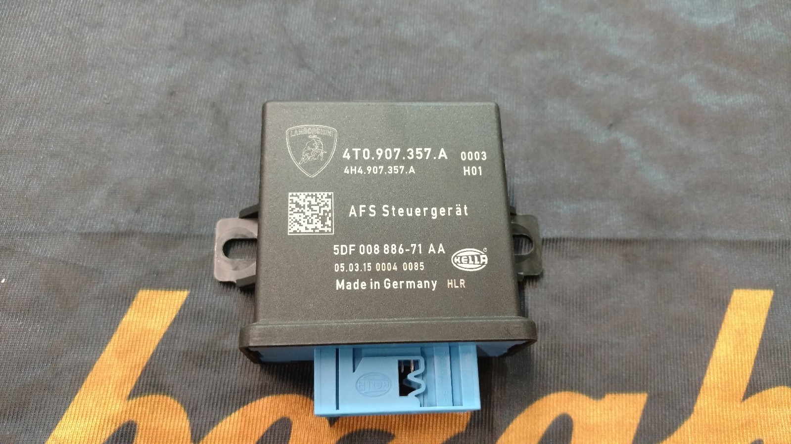 LAMBORGHINI HURACAN LP610 AFS HEADLIGHT LIGHTING CONTROL UNIT OEM 4T0907357A