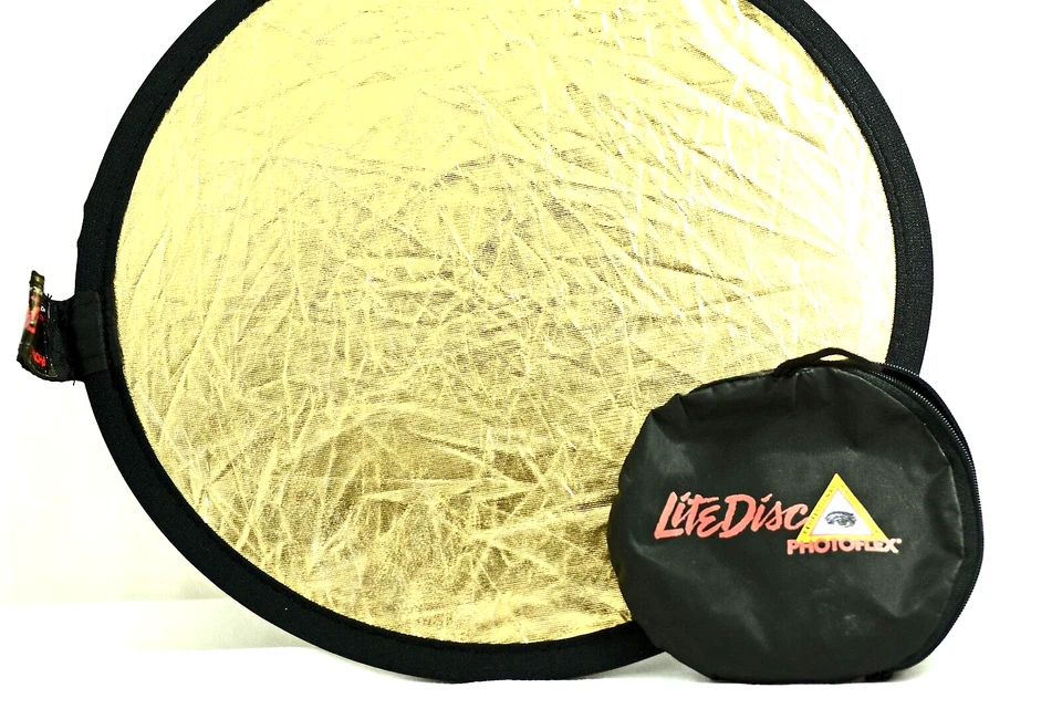 PHOTOFLEX 13" LITEDISC WHITE AND GOLD FOR FILL IN LIGHT - Image 2 of 2