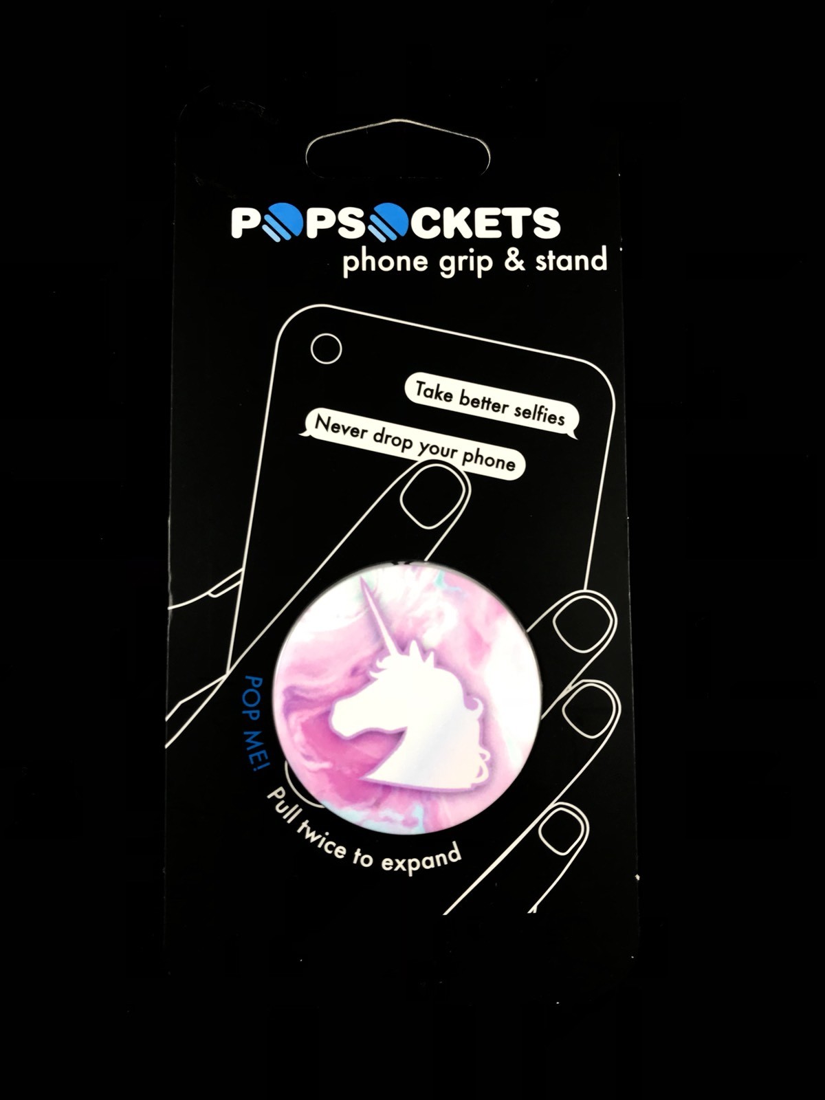 Authentic Popsockets Pink Unicorn PopSocket Pop Socket Phone Holder Grip Stand-image
