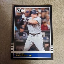 2019 Panini Donruss Retro 1985 Variations #244 Luke Voit New York Yankees