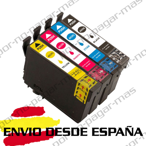 4 CARTUCHOS DE TINTA 603XL COMPATIBLES PARA EPSON XP-2100 XP-2105 XP-3100  XP4100 | eBay