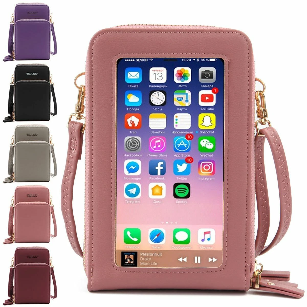 Crossbody touch screen purse sales