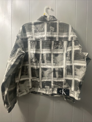 Jacket CALVIN KLEIN JEANS Genderless Denim Jacket Size M - Picture 5 of 6