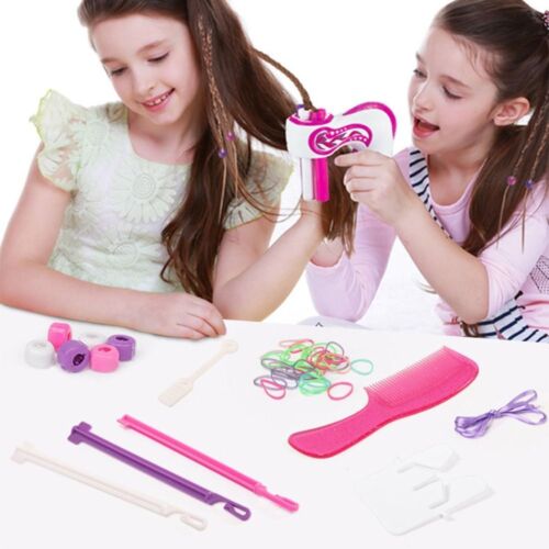 Twist Knitting Roll Automatic Hair Braider Plastic Hair Braid Weave Toys  Girl - Picture 1 of 8