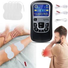 25 Modes Tens Unit Electric Pulse Massager Muscle Stimulator Pain Relief Machine