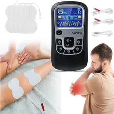 25 Modes Tens Unit Electric Pulse Massager Muscle Stimulator Pain Relief Machine