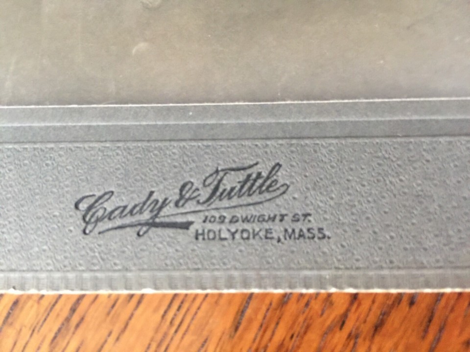 Antique Card Photo Fraternal Mason Holyoke Mass uniform