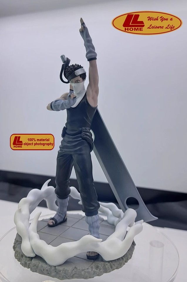 Anime ninja Momochi Zabuza Sword Fight PVC action Figure Statue Toy