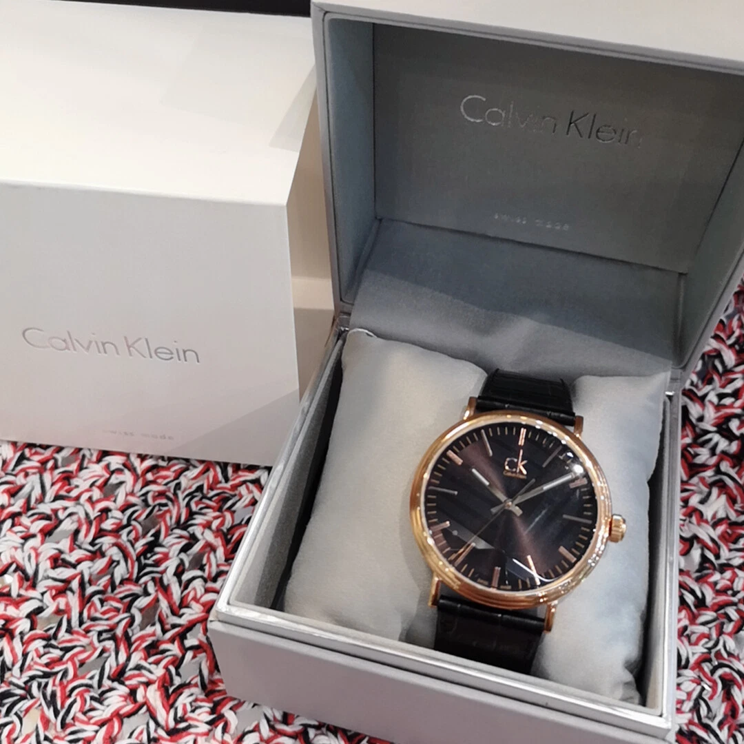 Ck watches for 2025 men black