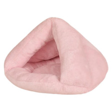Cozy Pet Cave Bed for Cats  Small Dogs - Warm Semi-Enclosed Nest Tent