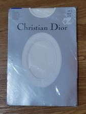 Christian Dior Diorissimo Vintage Pantyhose Size 1 White