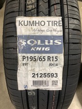 1 New 195 65 15 Kumho Solus Kh16 All Season Tire