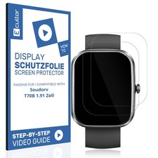 2x Matte 3D Protective Film for Soudorv T70B 1.91 inch Flexible Protectors