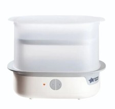 Tommee Tippee - Electric Steam Steriliser - 2X  Flasks &  12X Containers