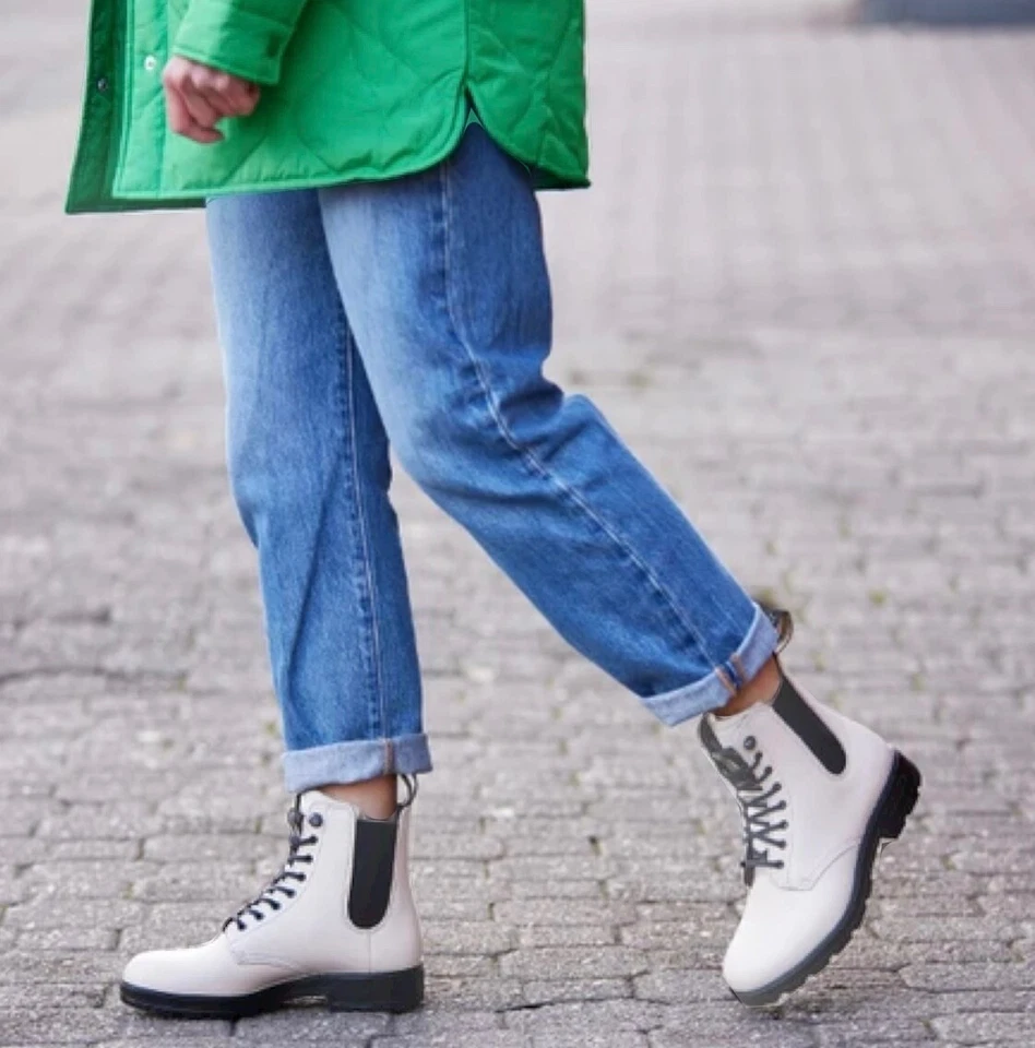 Bota con cordones Blundstone #2324 Originals negra avena UE 39/USW 9-USM 7/ AU/UK 6 NUEVA Foto 2 de 4