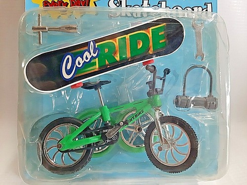 NIP Die Cast Metal Toy Mountain Bike & Skateboard Plastic Cool Ride Dolgencorp - Picture 2 of 9