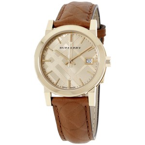 burberry womens gold watch