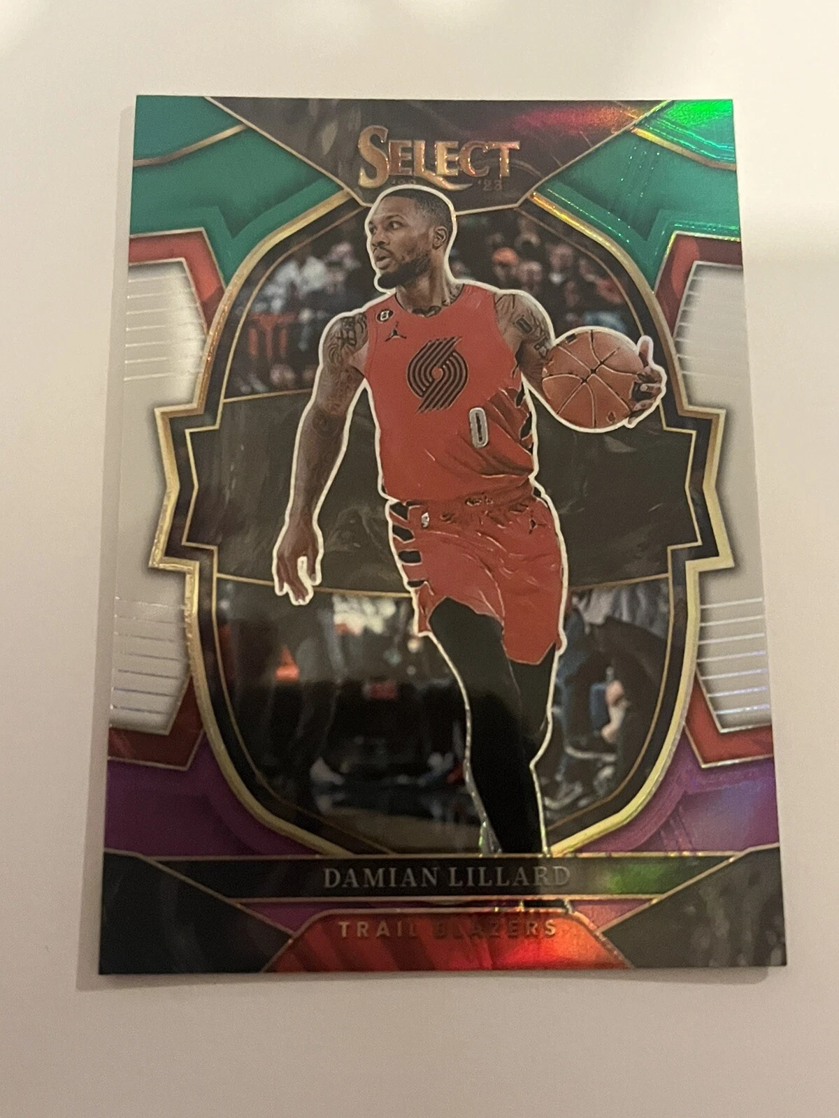 Damian Lillard trading card